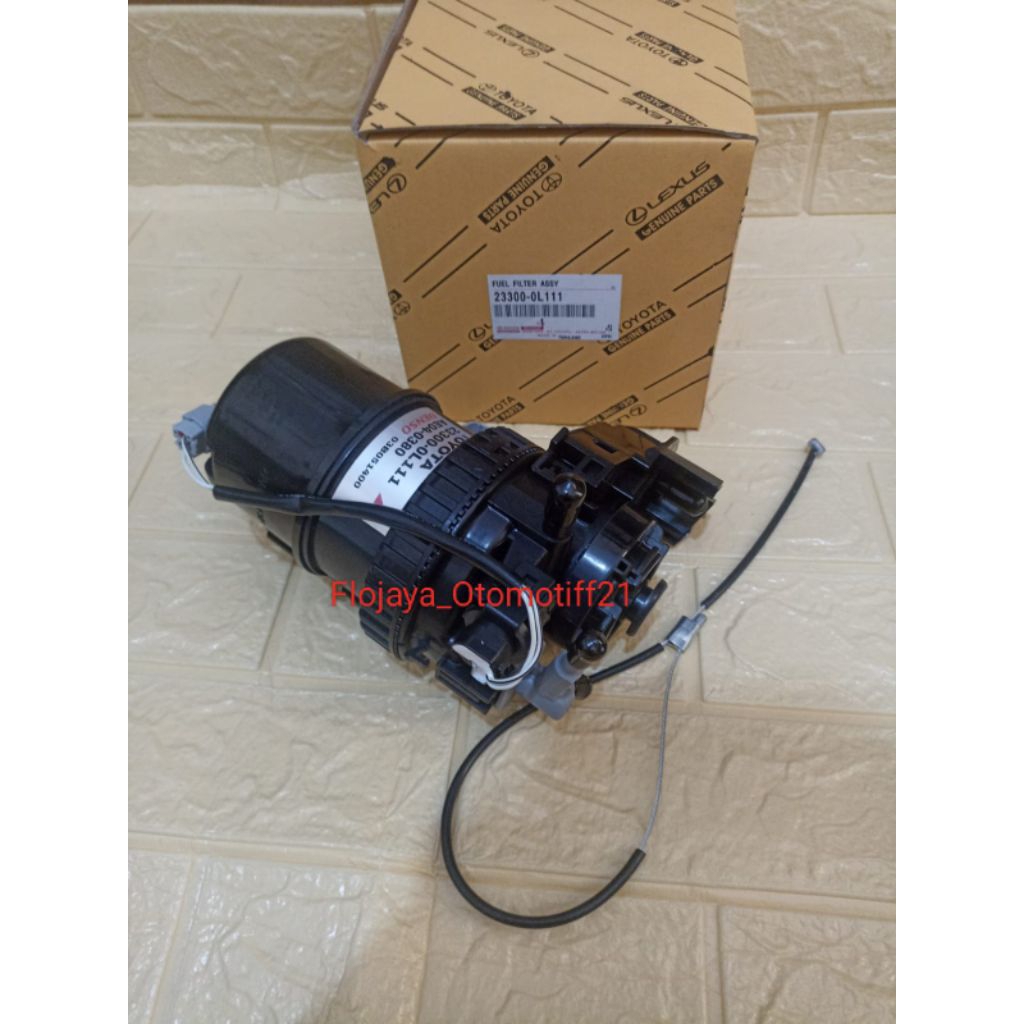 Fuel Filter Assy / Filter Solar komplit Innova reborn, Fortuner VRZ, hilux Revo original