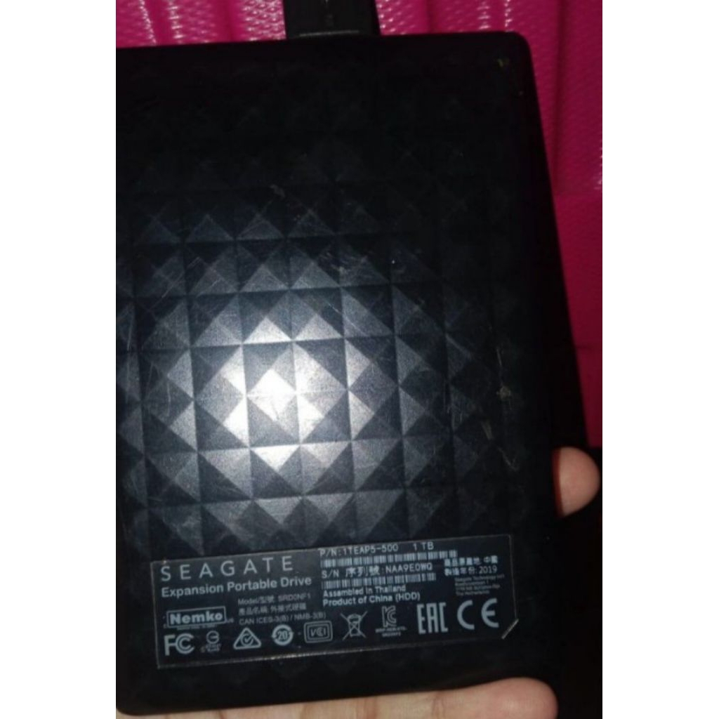Hardisk External Seagate 1tb (Second)