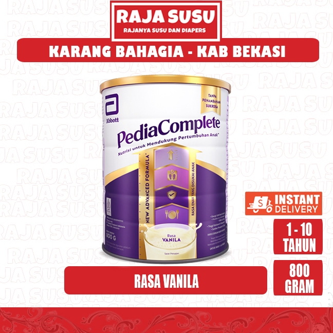 PEDIASURE COMPLETE VANILA 800 GR - RAJA SUSU