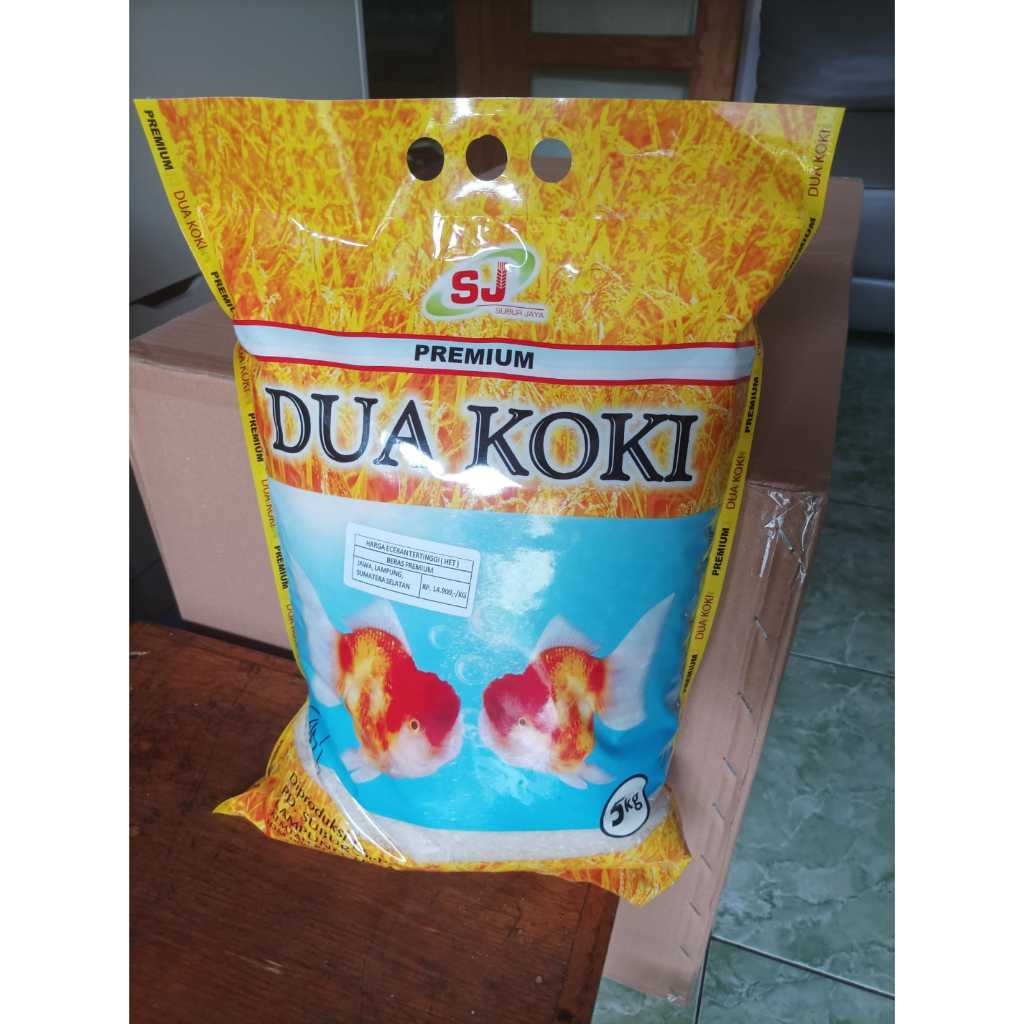 

Beras Dua Koki kemasan 5 kg