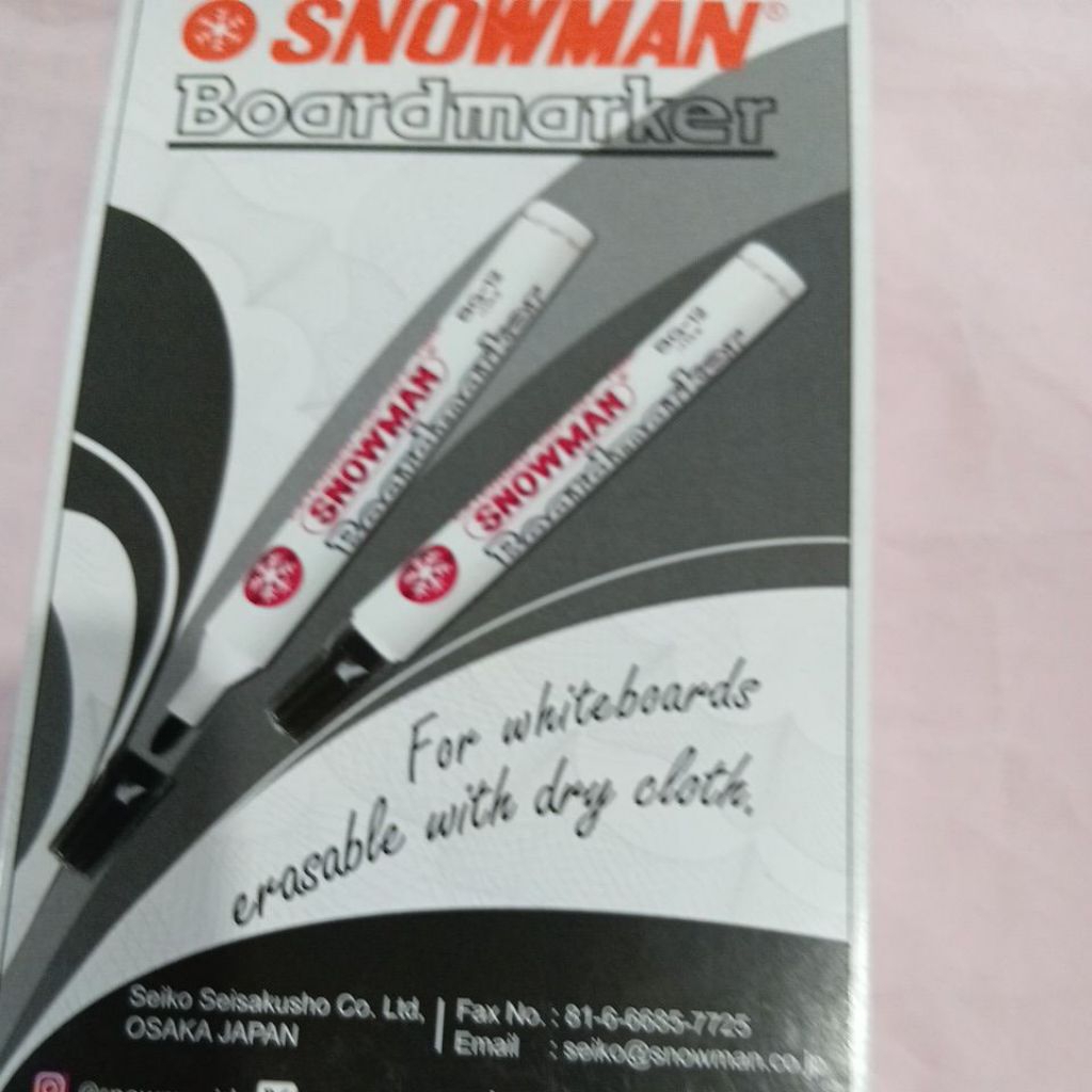 

snowmanboardmarker isi 12 pcs