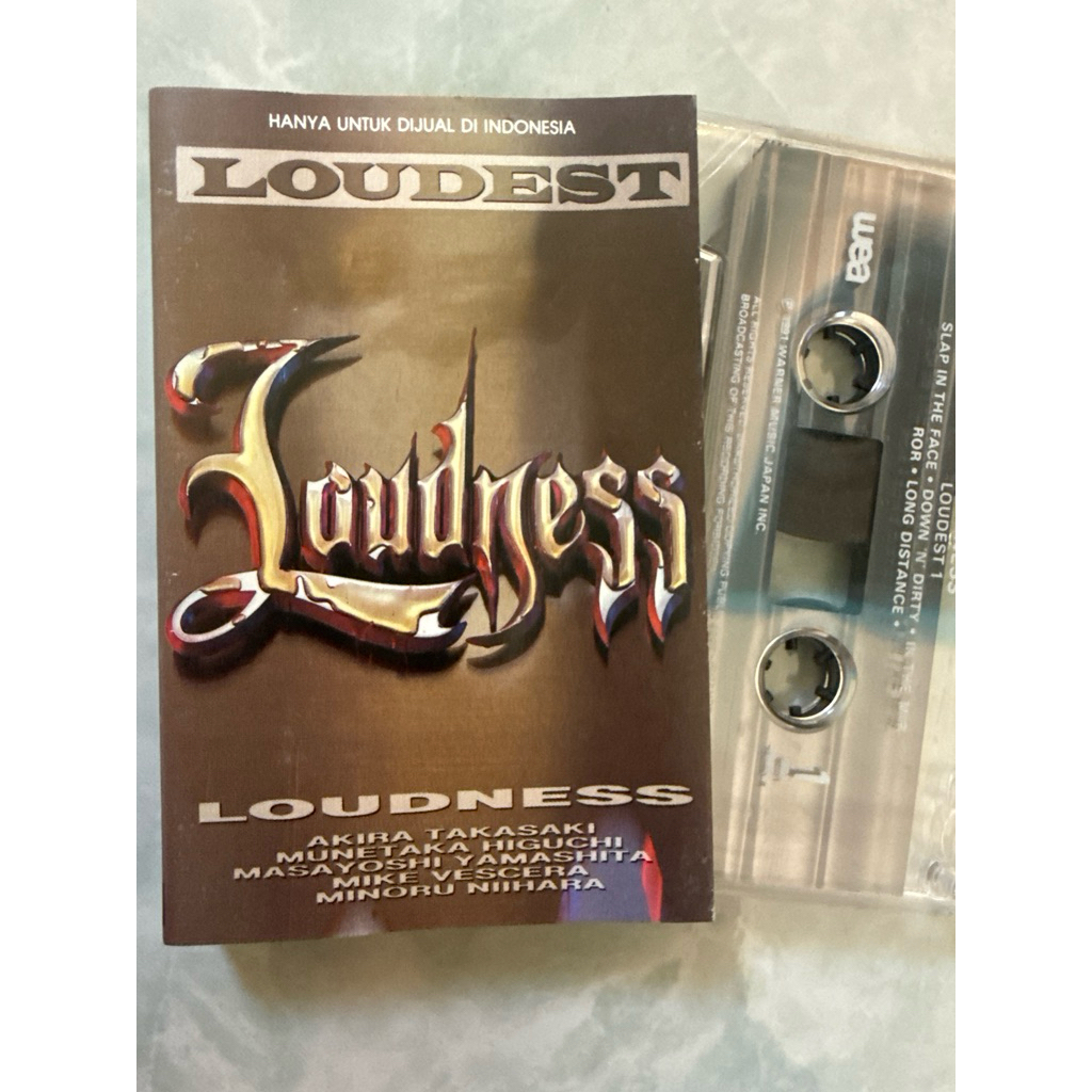 kaset pita Loudness loudest