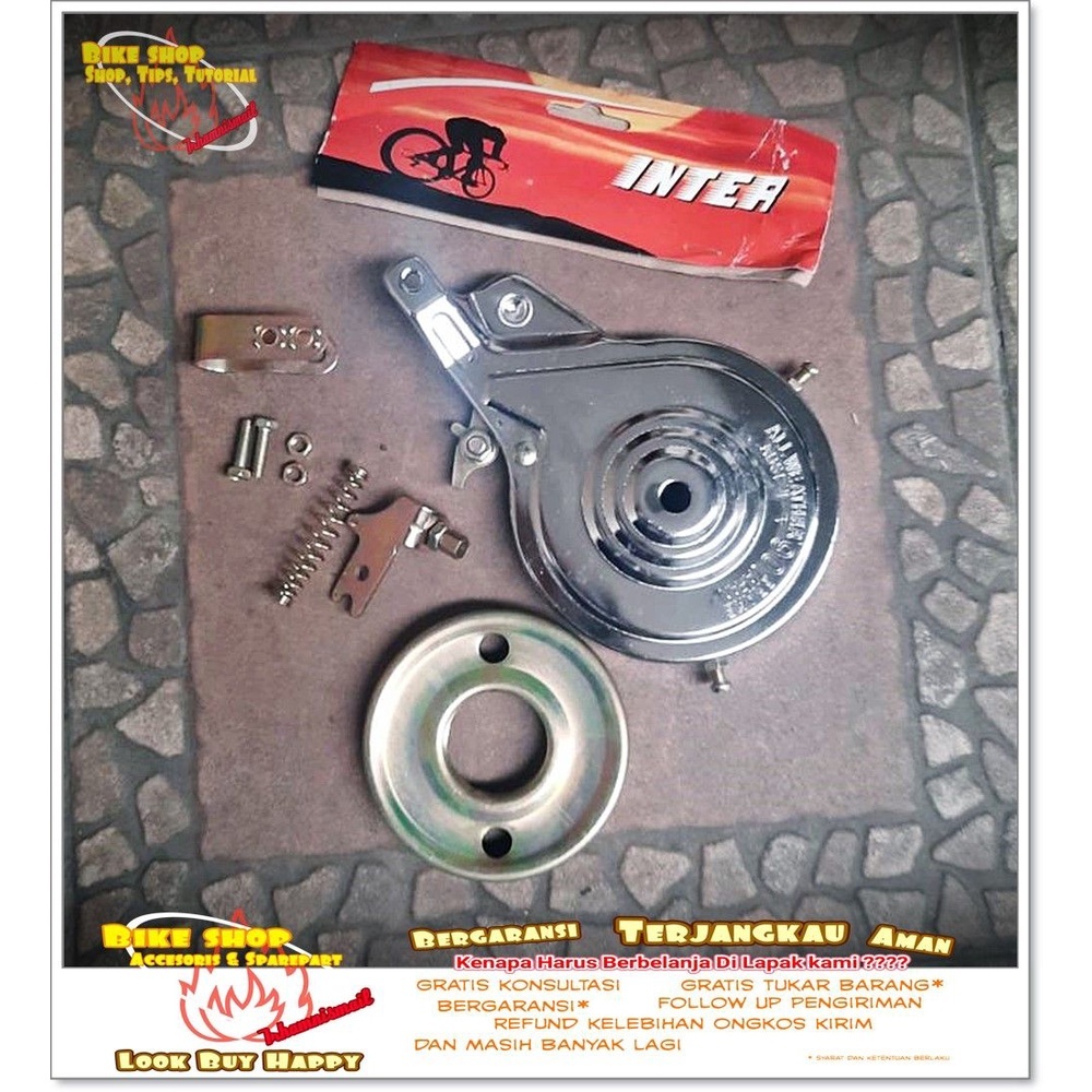 REM TROMOL SEPEDA MINI INTER WARNA CHROME Sepeda JADUL ONTHEL SPAREPART SEPEDA TERMURAH