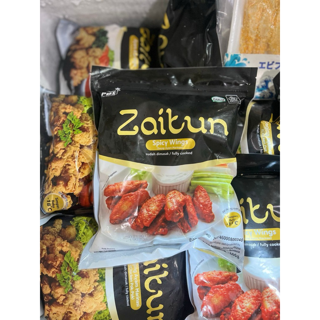

Zaitun Spicy Wings 500 gram
