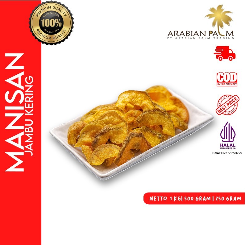 

Dried Guava Slices – Irisan Jambu Biji Kering Alami, Lezat & Kaya Nutrisi