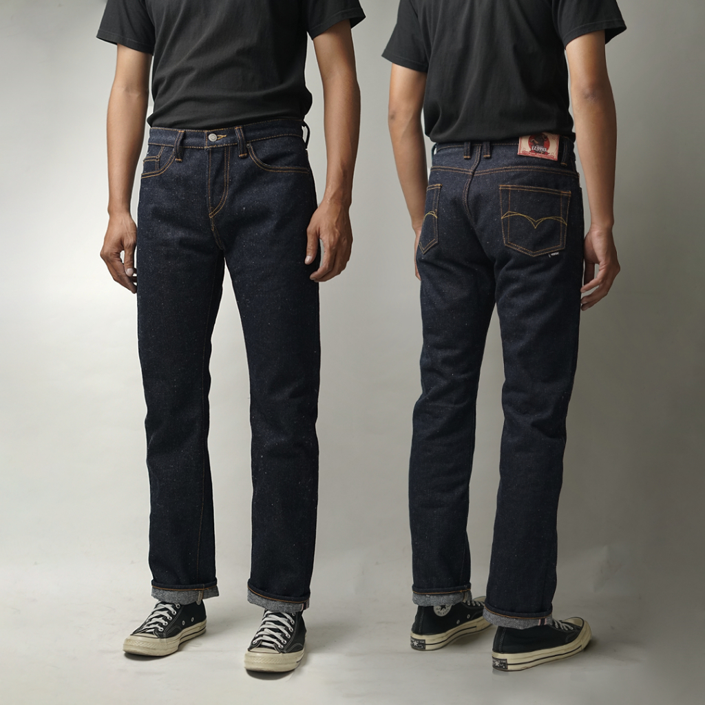 Versal The Finest-LEONIX 17oz Indigo Unsanforized Selvedge Denim (Pre Order)