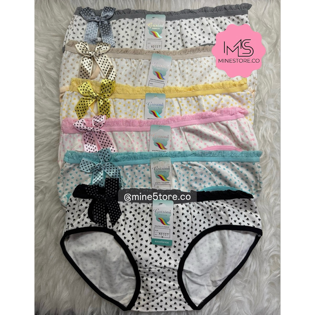 CELANA DALAM KATUN WANITA ANAK CEWEK ABG REMAJA | CD MOTIF KAKI PITA | CD MOTIF STAR