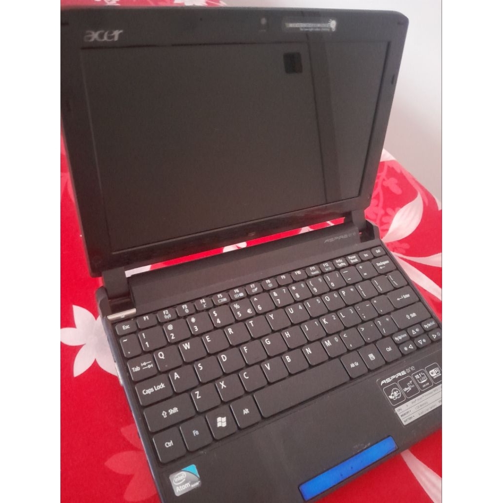 Laptop Acer Aspire One Intel Atom Processor N450 10,1 inch