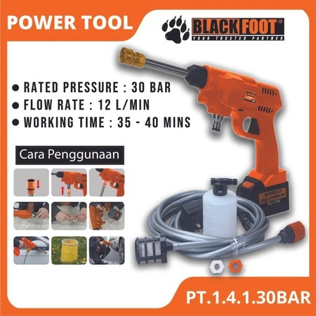 JET CLEANER CAS STEAM  MOTOR MOBIL 21VOLT BLACKFOOT/MESIN CUCI MOBIL MOTOR PORTABLE/JET CLEANER/MESI