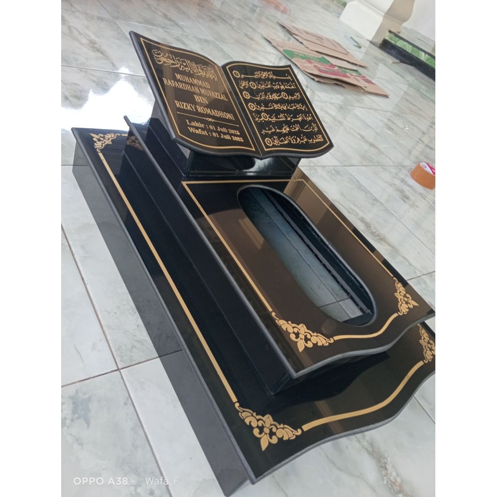 KIJING MAKAM ANAK BAYI UKURAN 40X60 CM MOTIF