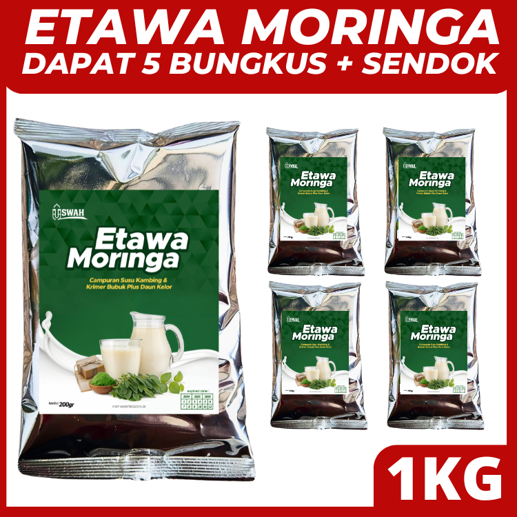 

Susu Kambing Etawa Bubuk Full Cream Kelor 1 Kg 1000 Gram