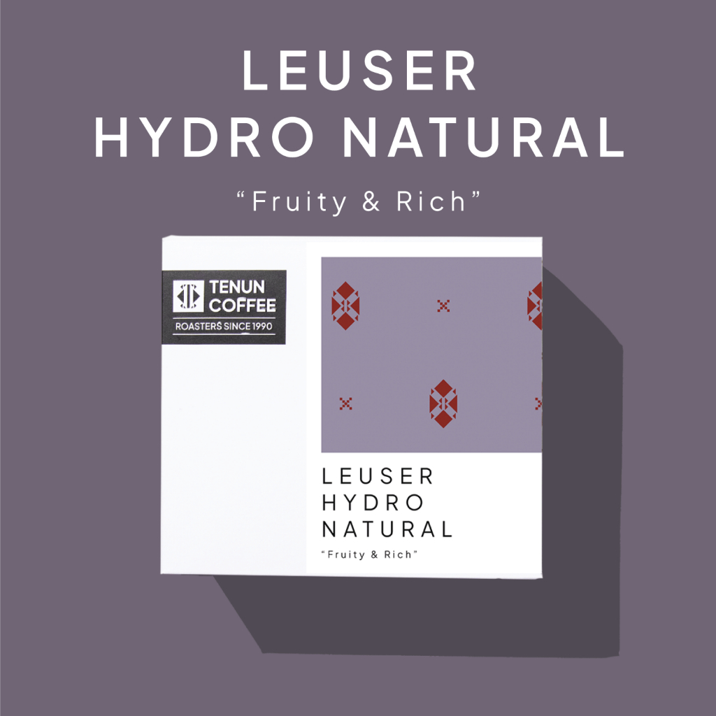 

TENUN COFFEE ROASTERS Arabica Leuser Hydro Natural "Fruity & Rich" Filter Coffee/Biji Kopi - 200g
