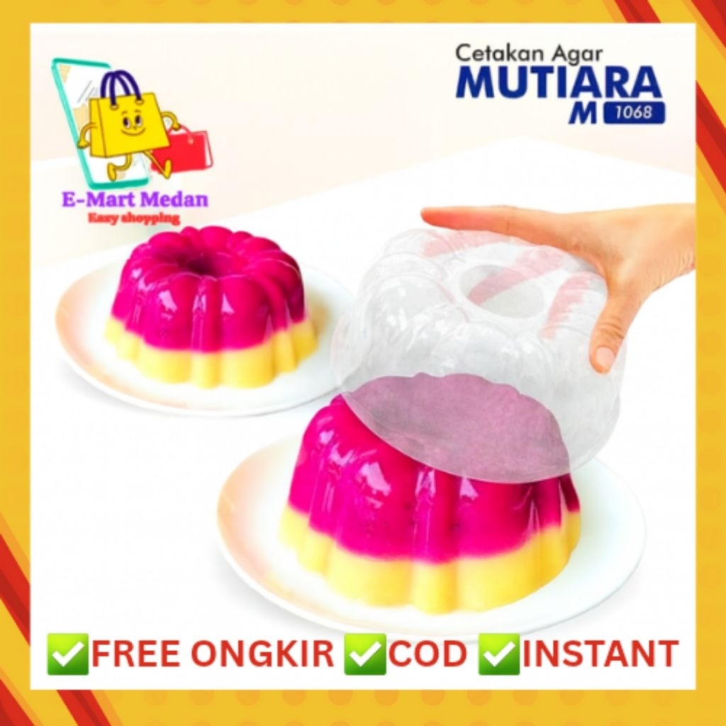 Cetakan agar agar / cetakan jelly / cetakan puding plastik Lucky Star