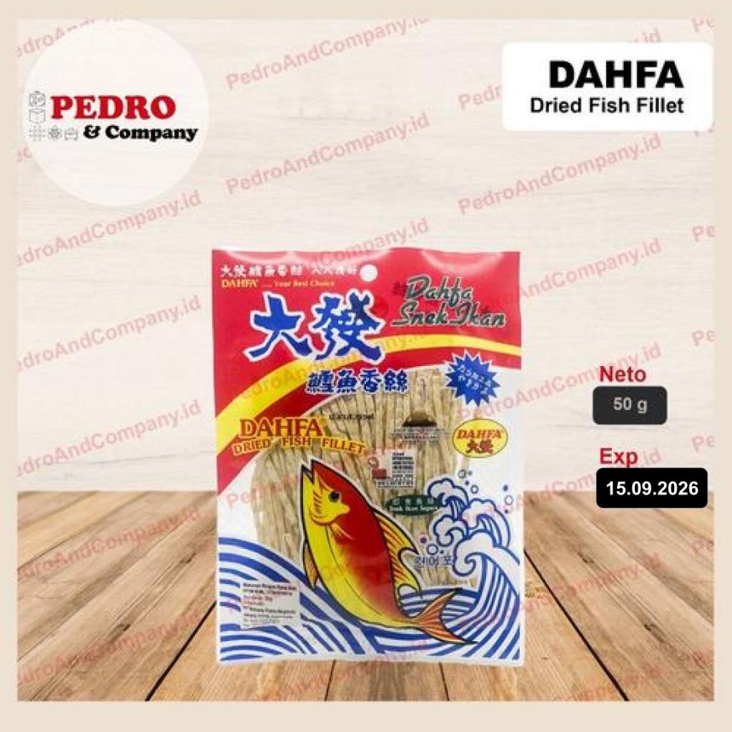 

Dahfa dried fish fillet 50 gram - snack ikan kering makanan ringan