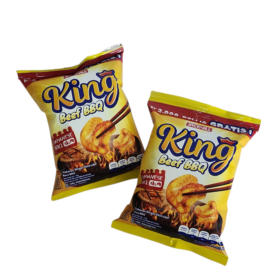 

Jack&Jill Chiki KING Rasa Beef Balado - Netto 15gr