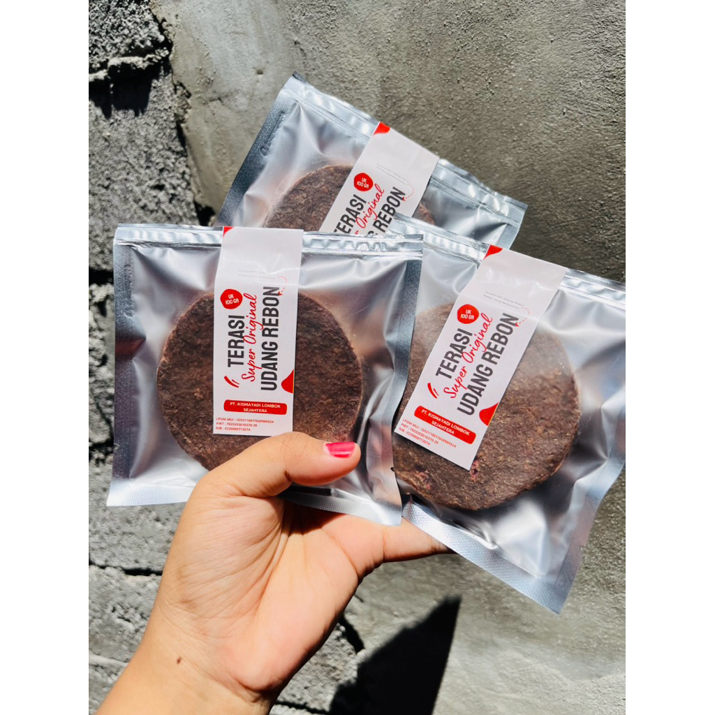 

Terasi Udang Original Super 100 gr [ Terasi Lombok Kismayadi ]