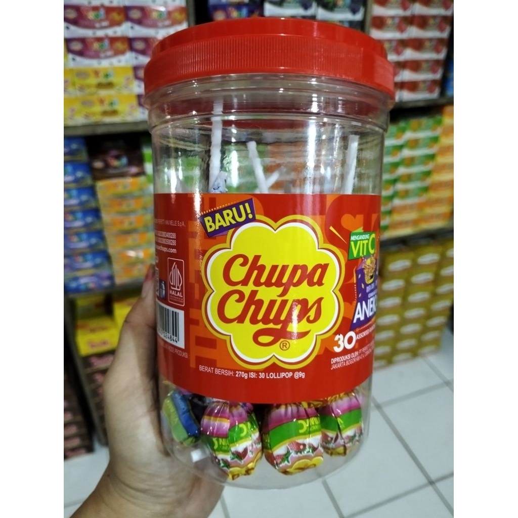 

chupa chups lolipop isi 30 pcs