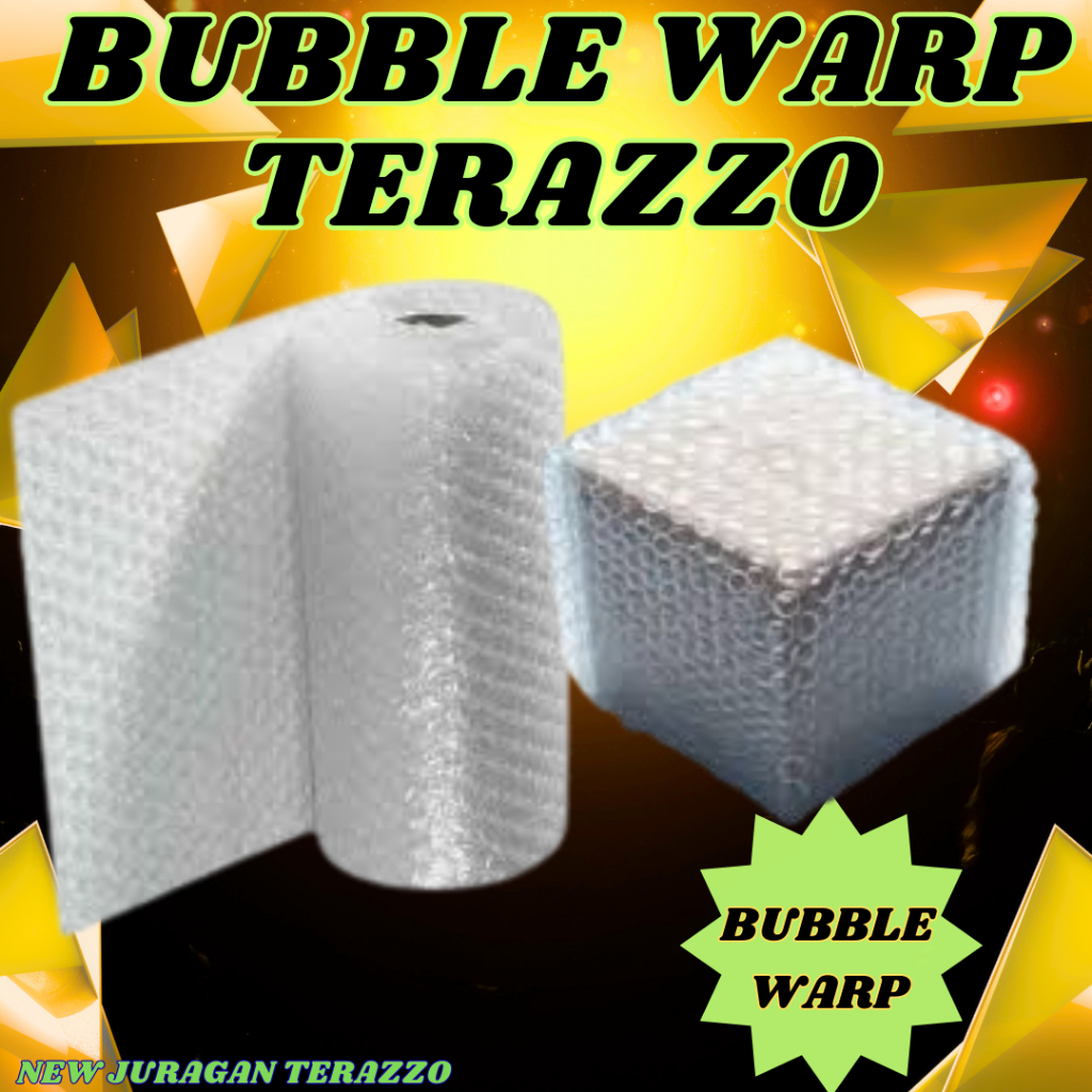 

JURAGAN TERAZZO EXTRA BUBBLE WARP PACKING BAK MANDI TERASO DEMI KEAMANAN BARANG TERRAZZO
