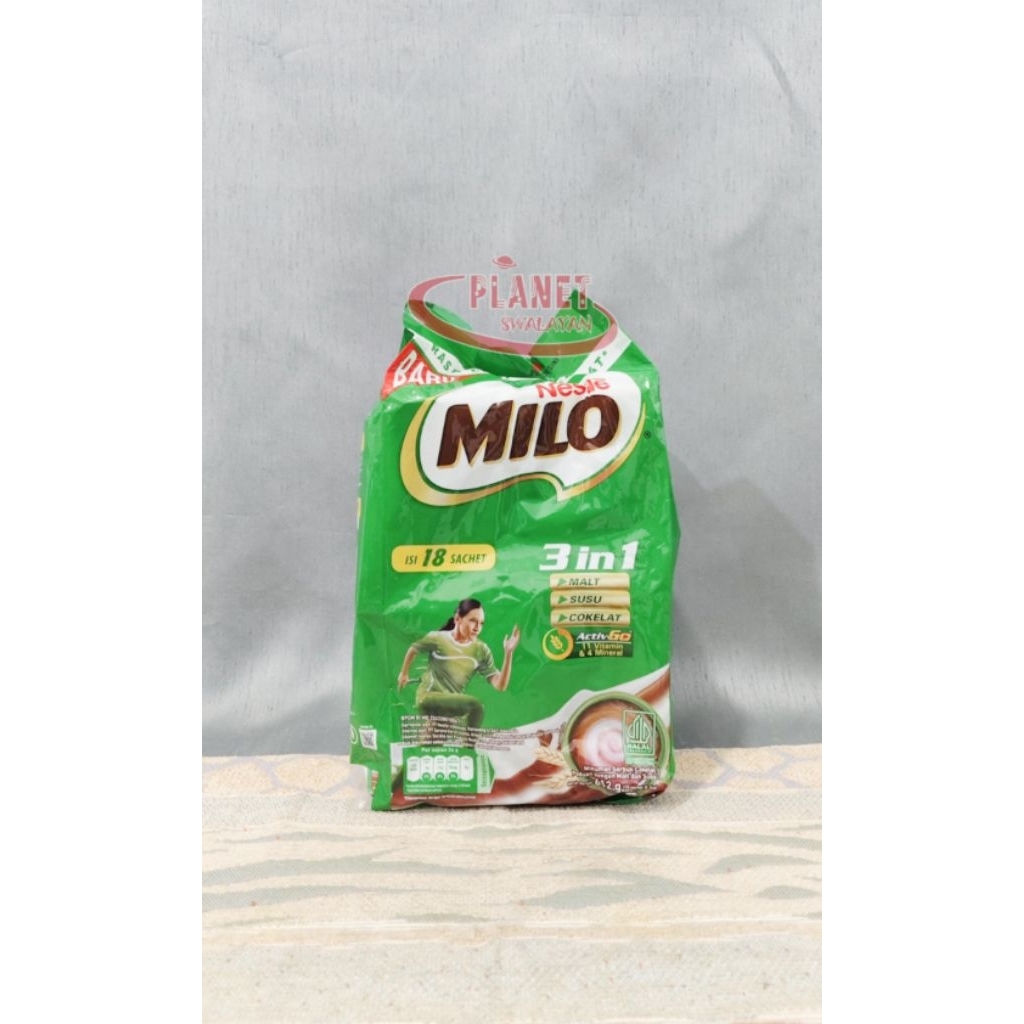 

NESTLE MILO 3 IN 1 18 SCH