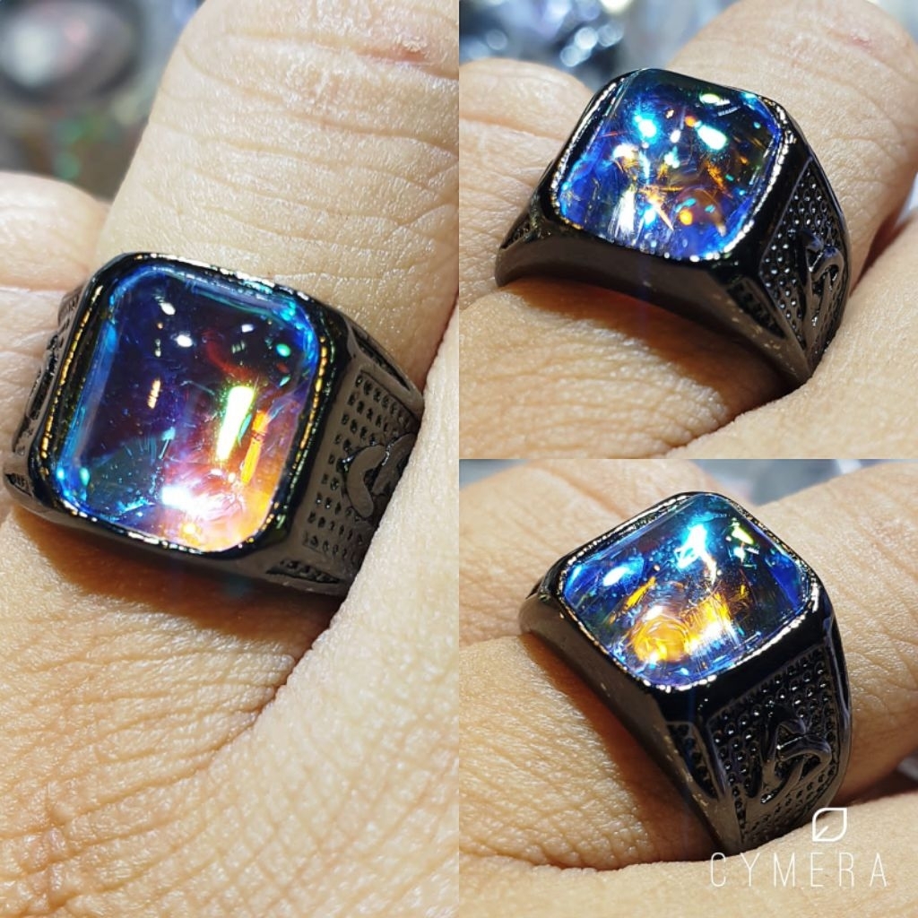 BATU CINCIN AKIK KALIMAYA KRISTAL