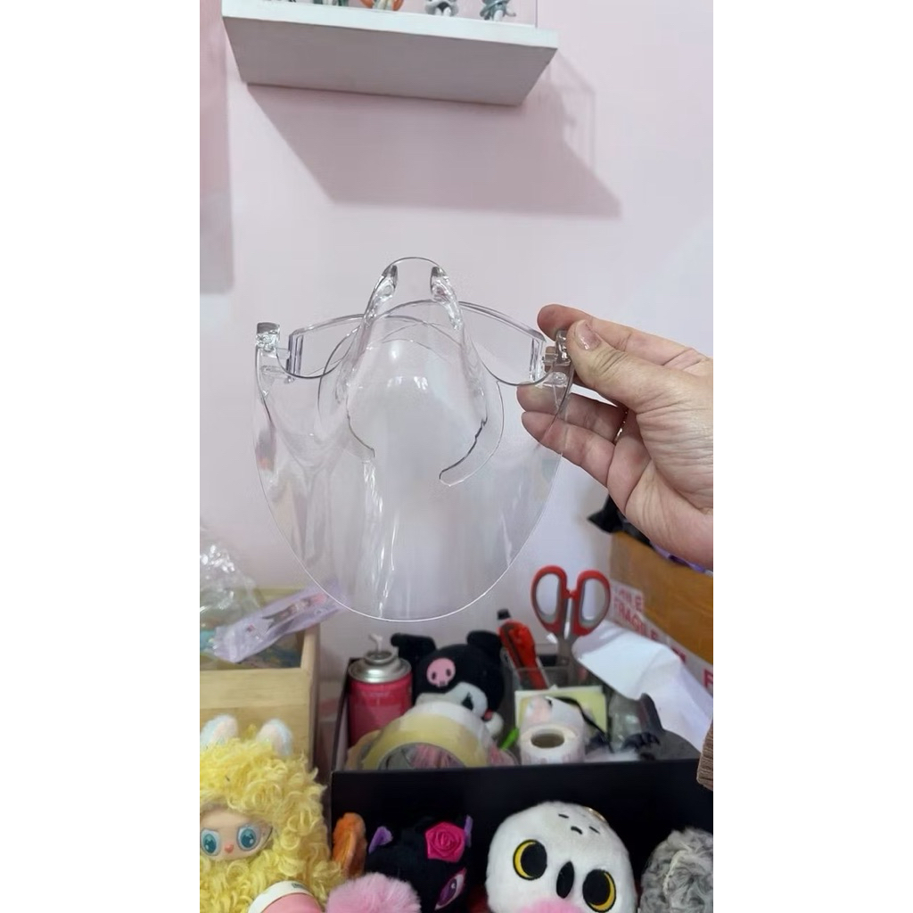face shield akrilik