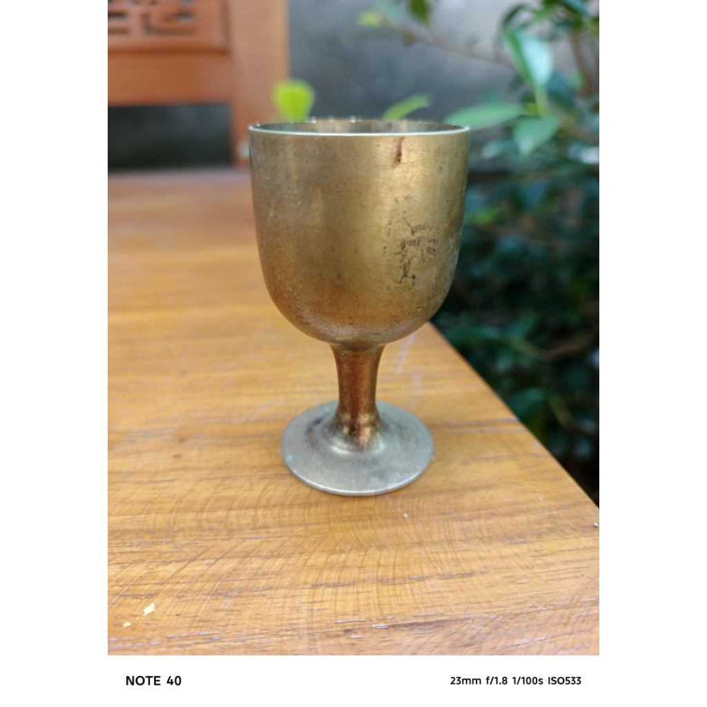 gelas sloki Kuningan lawas jadul antik