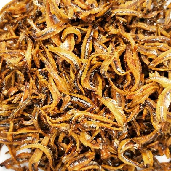 

PROMO 2 BUNGKUS TERI JENGKI GORENG SIAP MAKAN / TERI GORENG GARING