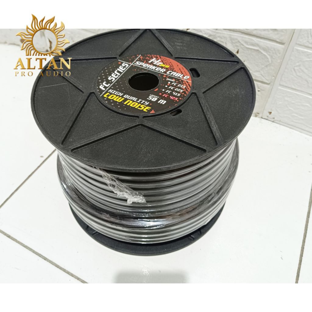 Kabel Speaker HZpro 4x2.5 panjang 50 meter FC425 / Kabel Speaker 4x2.5 HZ pro FC425 panjang 50 meter