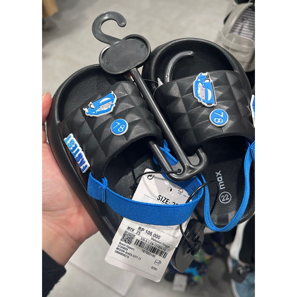 Max Fashion sandal kids harga normal 125.000