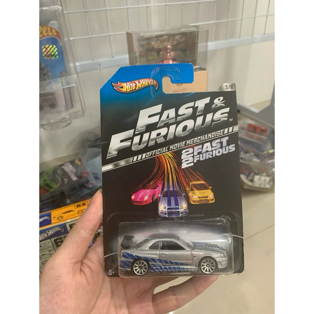 Hotwheels R34 Fast Furious Official Movie Merchandise