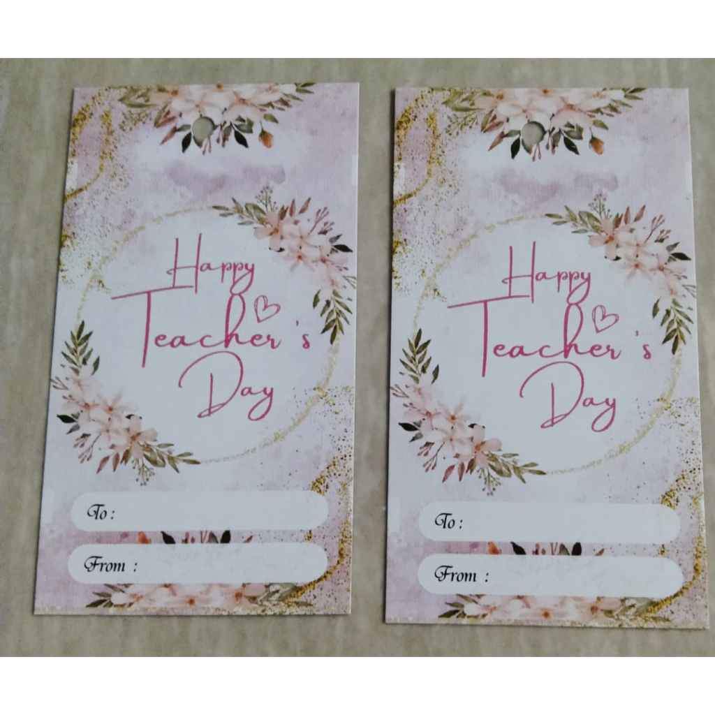 

Hangtag Teacher Day/Hari Guru Motif 1 Jual Perpcs