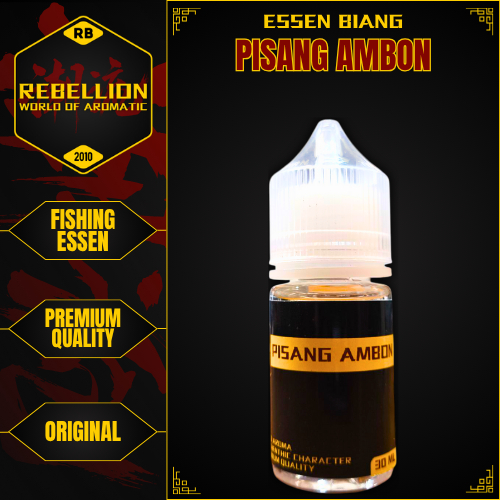 ESSEN REBELLION - Essen Biang Pisang Ambon / Essen Biang Murni Pisang Ambon Water Base Ikan Mas Pati