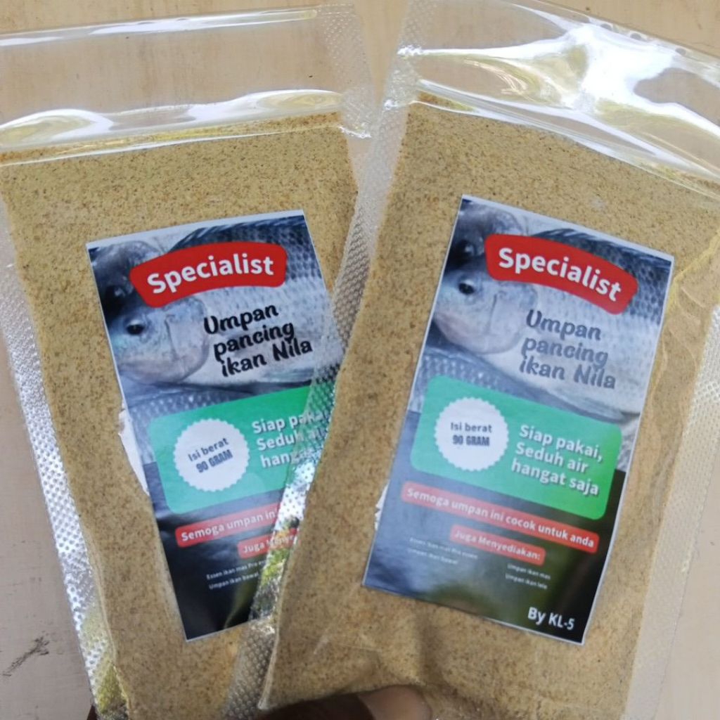 SPECIALIST Umpan pancing ikan Nila siap pakai