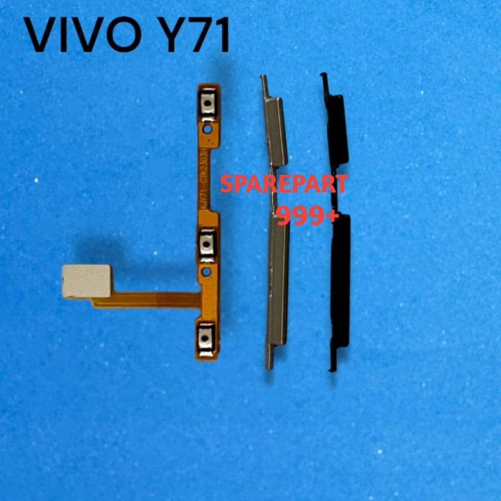 TOMBOL VIVO Y71 TOMBOL SET + FLEXIBEL ON OFF VOLUME VIVO Y71 ORIGINAL
