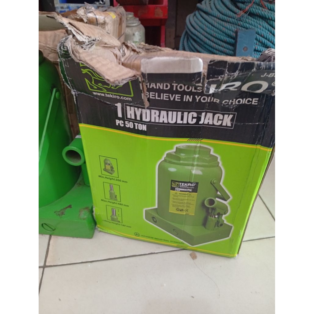 dongkrak 50 ton tekiro