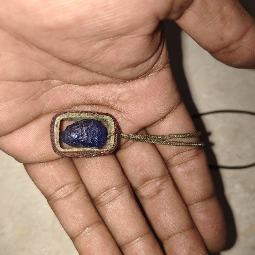 kalung bandul liontin batu kuno bmtnjngbru unik antik