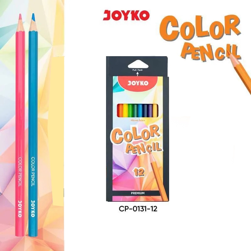 

JOYKO Color Pencil 12 Warna CP-0131-12 Premium