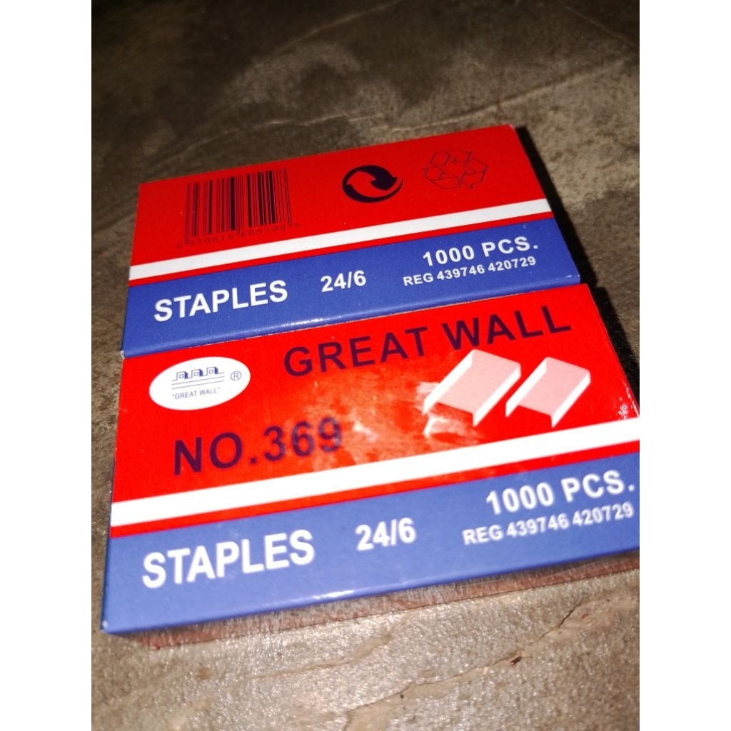 

isi steples ukuran besar isi lebih banyak