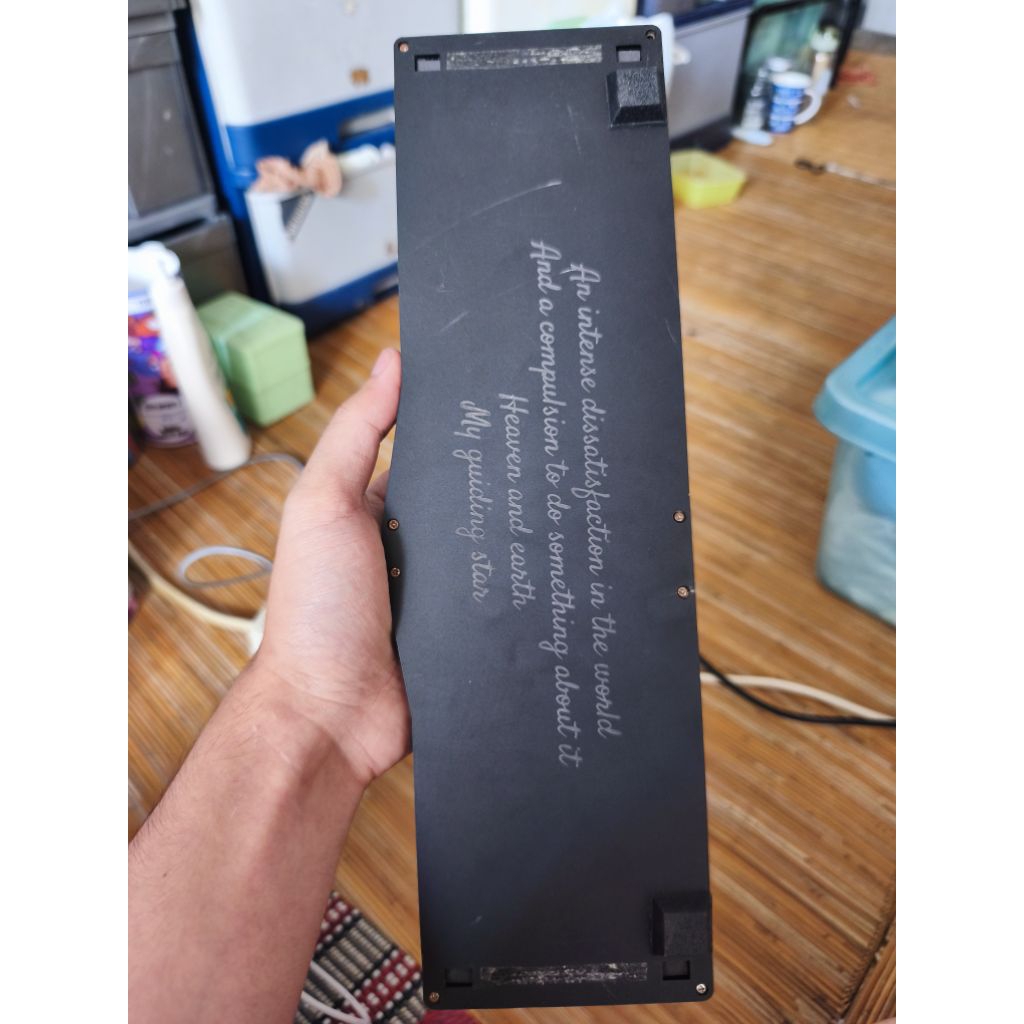 keyboard mechanical 40% Alice layout build up