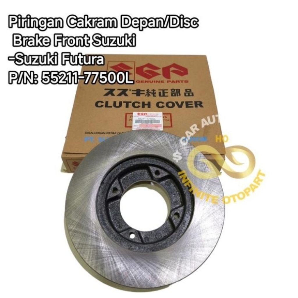 PIRINGAN CAKRAM DEPAN DISK BRAKE FRONT SUZUKI FUTURA 55211-77500L