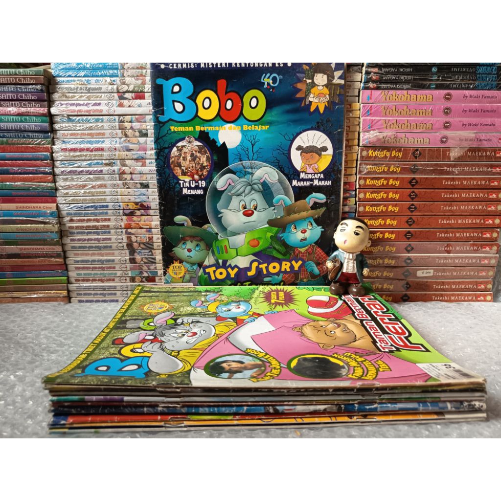 Majalah Bobo second Oke Teman Bermain Dan Belajar Tahun 2010-2015.