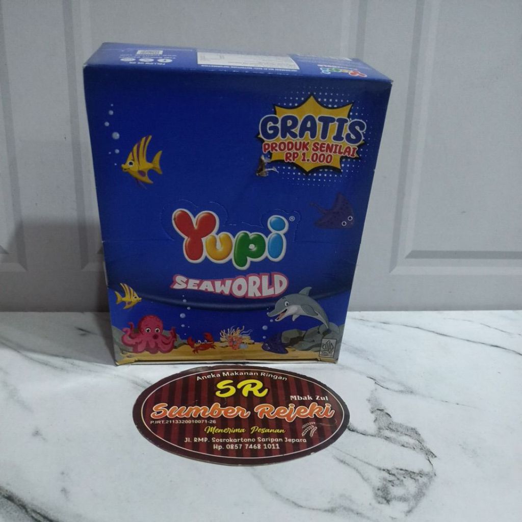 

YUPI SEAWORLD BERAT 144 GRAM