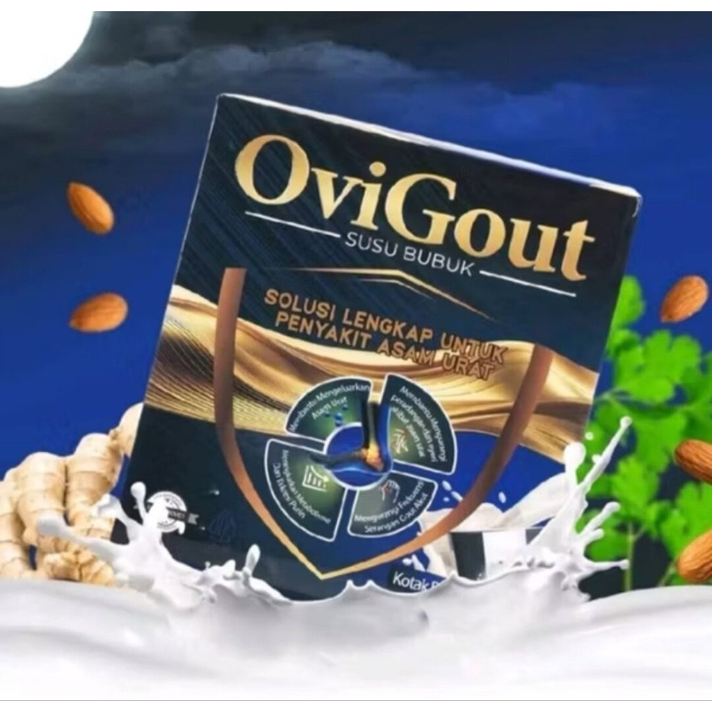 

OVIGOUT MILK SUSU OBAT UNTUK NYERI SENDI DAN TULANG SERTA ASAM URAT HERBAL ALAMI