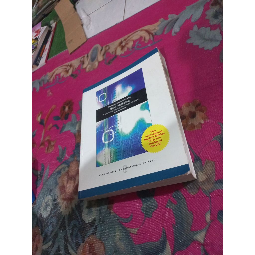 Buku Basic Marketing a marketing strategy planning approach original