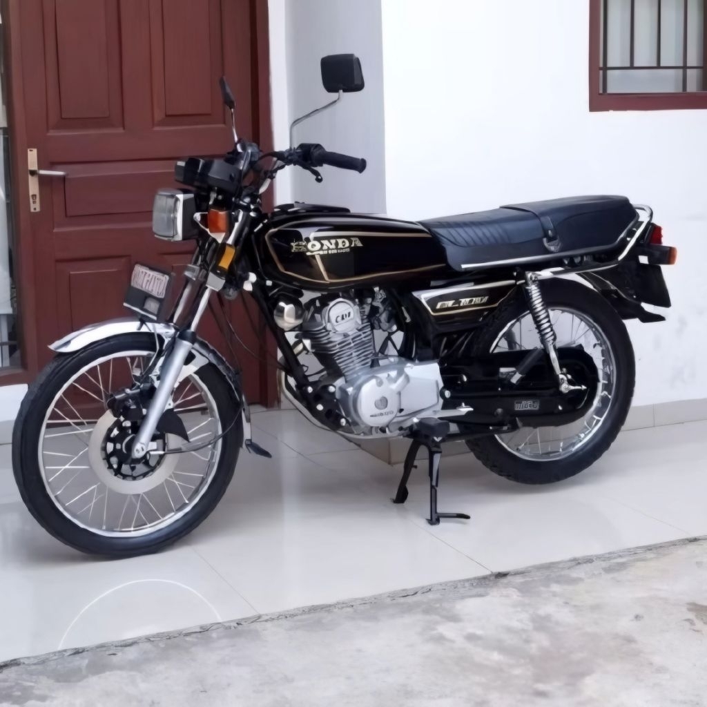 STRIPING STIKER HONDA GL CACING 1982 STICKER LIST BODY POLET GL 100 GL100 CEPEK CACING BERKUALITAS