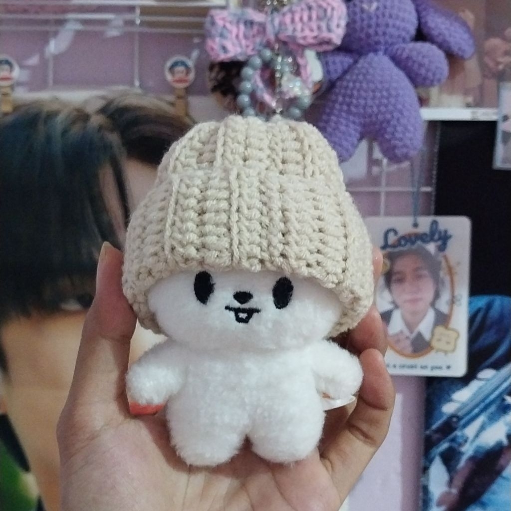 Beanie hat kpop doll 10cm [custom]