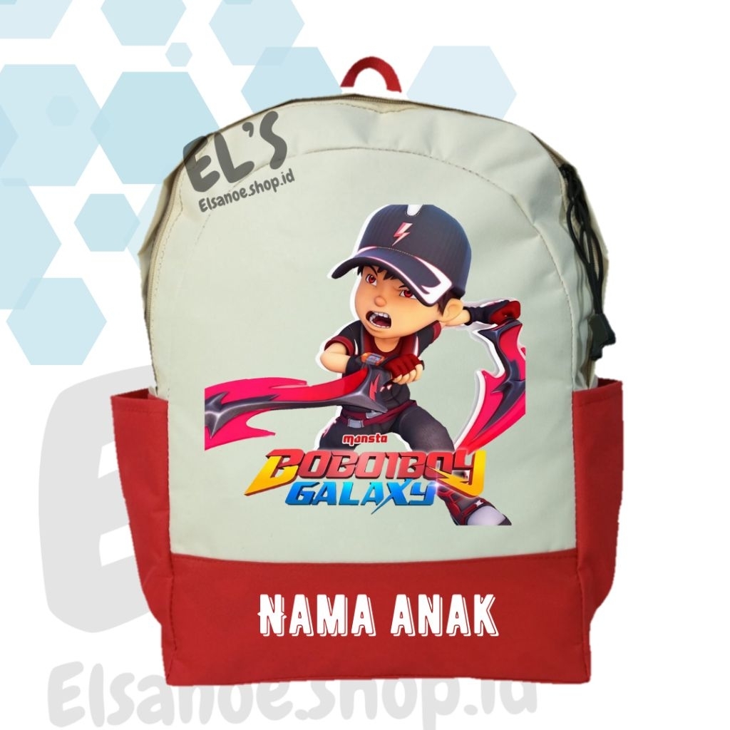 Ransel Anak Boboiboy| Ransel Boboiboy | Tas Anak TK/SD Boboiboy I Tas Anak Sekolah TK/SD Boboiboy Ta