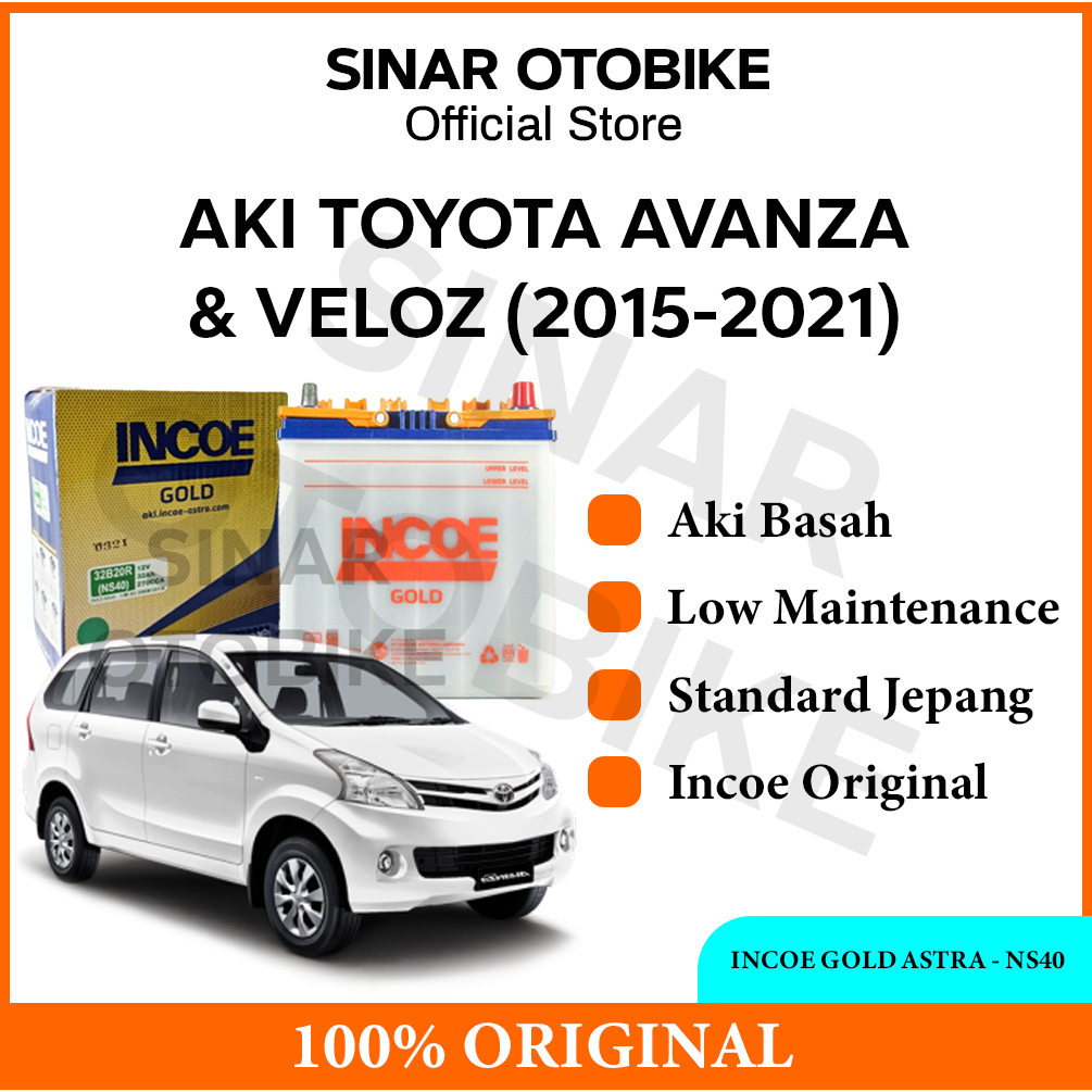AKI AVANZA VELOZ LAMA INCOE GOLD - NS40
