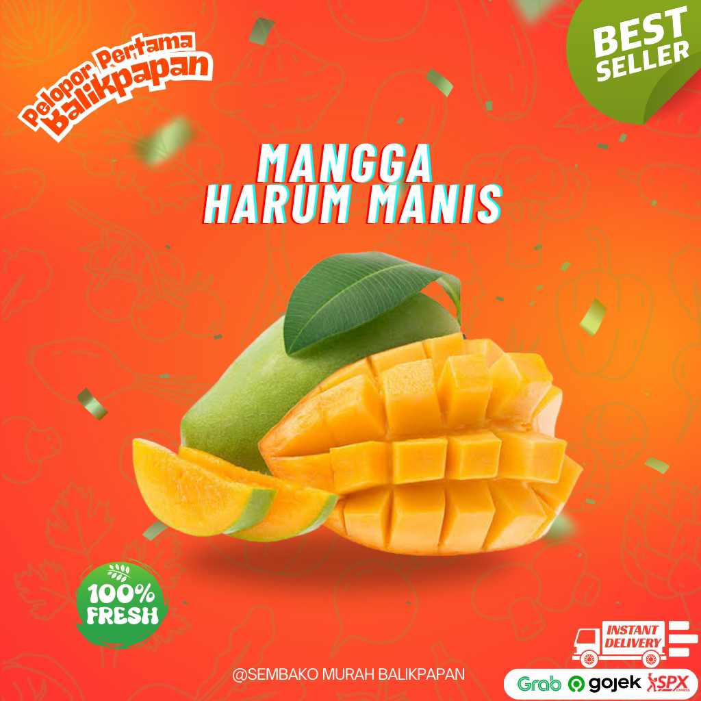 

mangga harum manis 1 kg