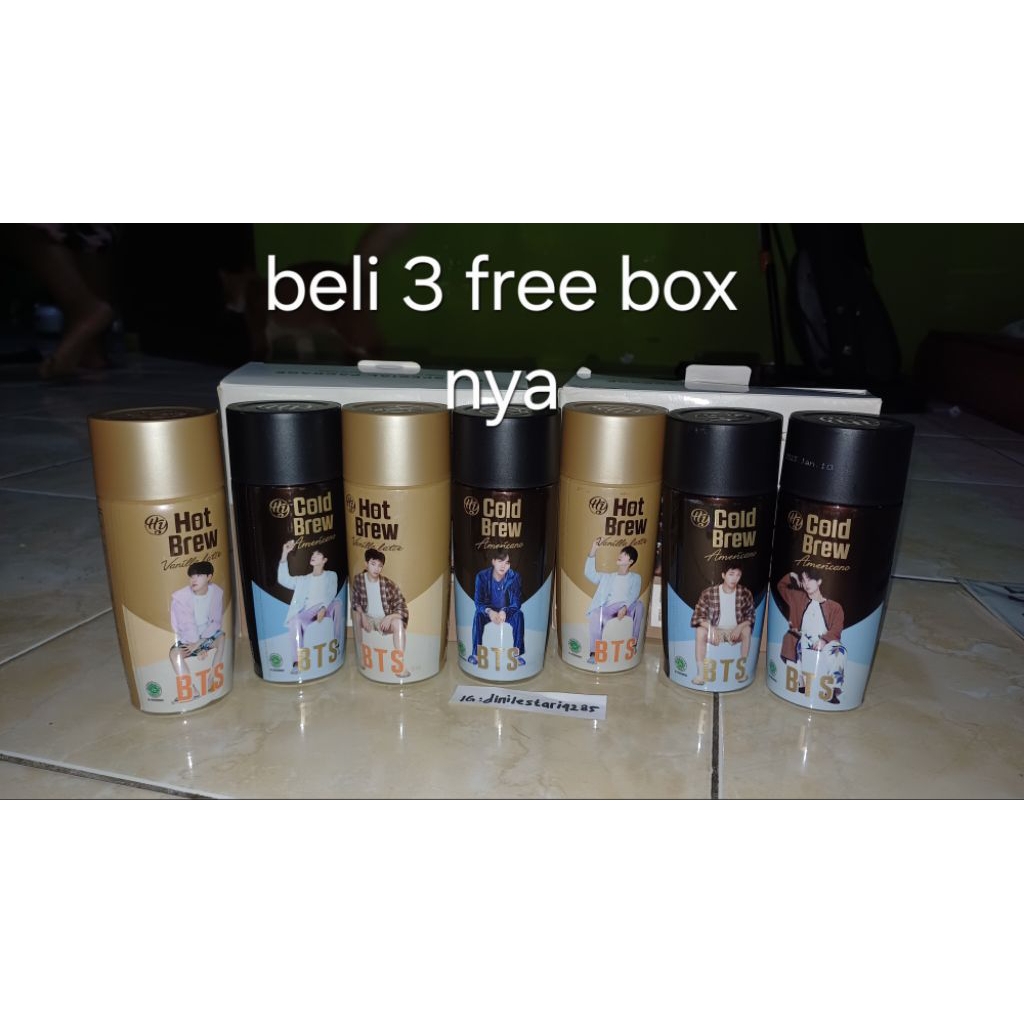 

BTS HOT BREW (BOTOL ONLY)